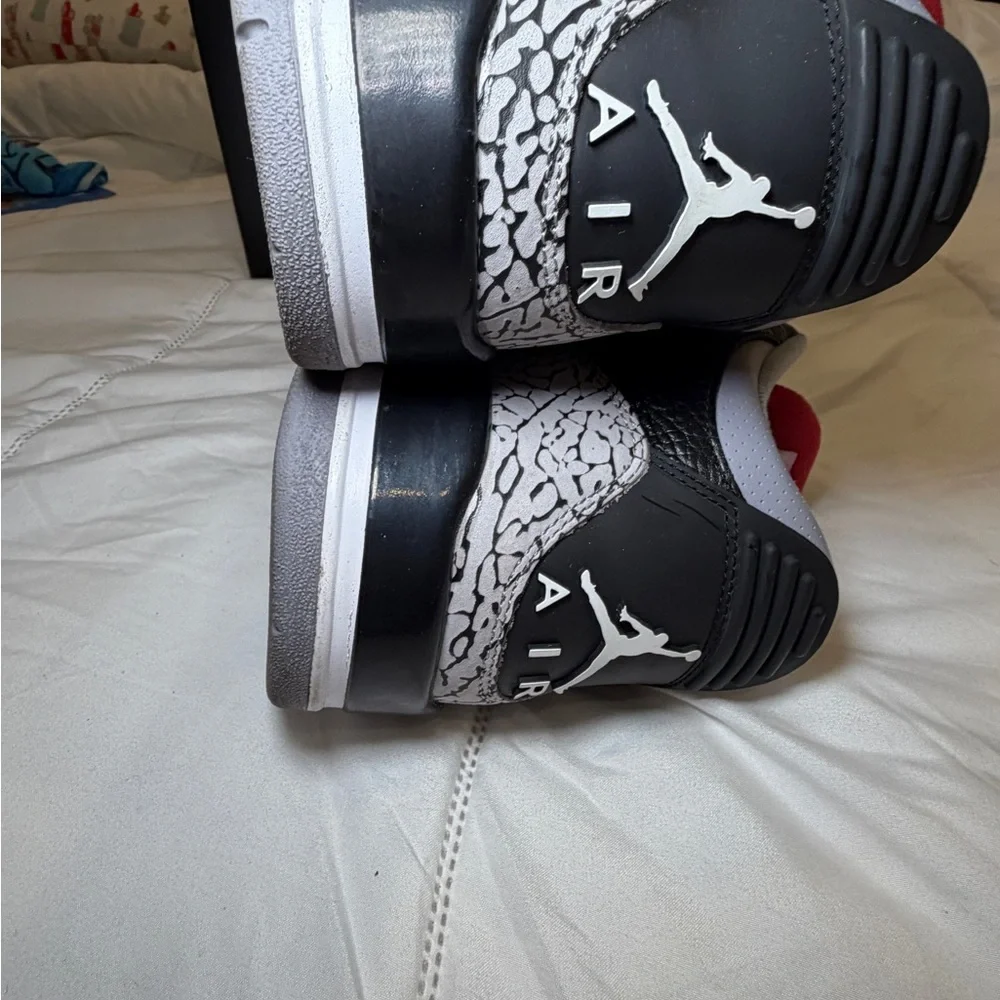 Nike Air Jordan 3 Retro OG Black Cement sneakers size 13 men
